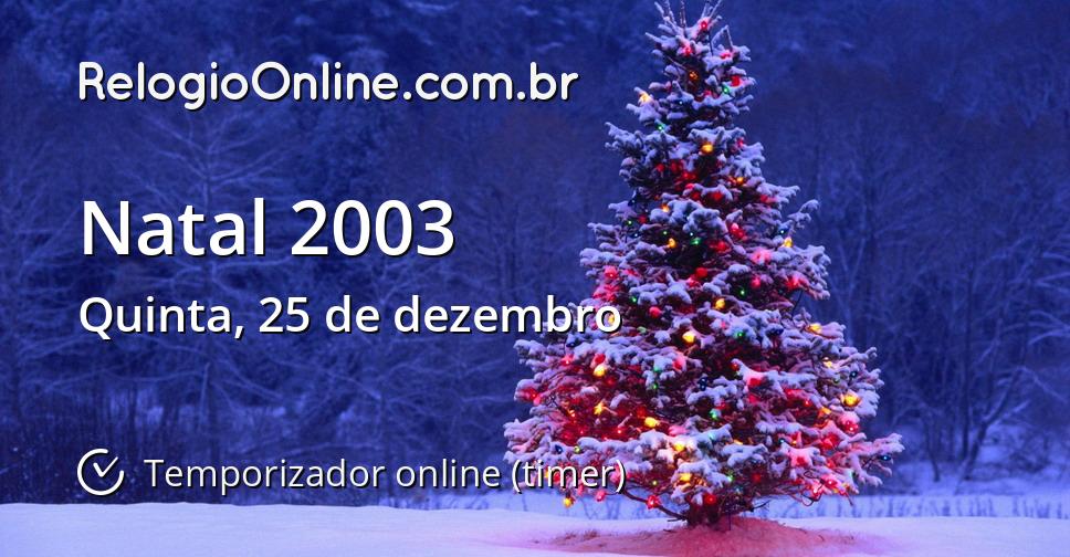 Natal 2003