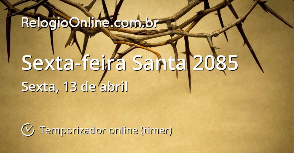 Sexta-feira Santa 2085